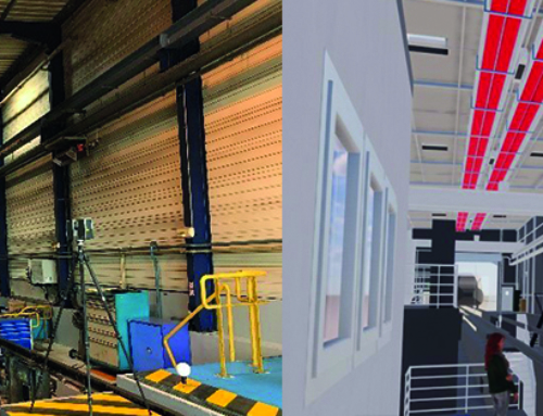 Remplacement du système de chauffage, numérisation 3D et BIM du bâtiment Tour en Fosse du Technicentre Atlantique à Chatillon